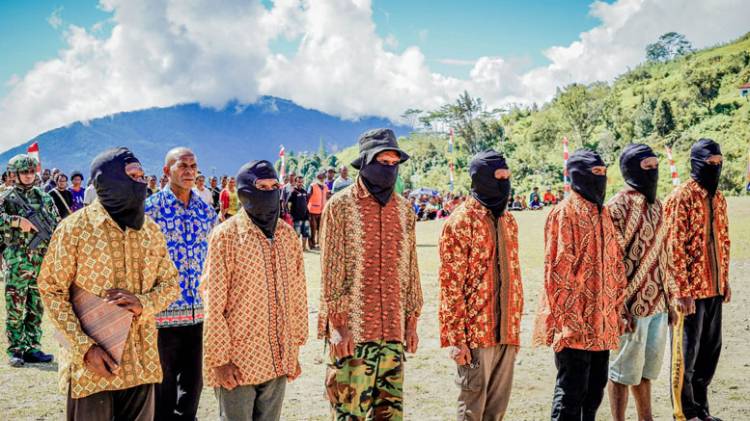 Delapan Anggota TPNPB-OPM Kembali ke Pangkuan Ibu Pertiwi