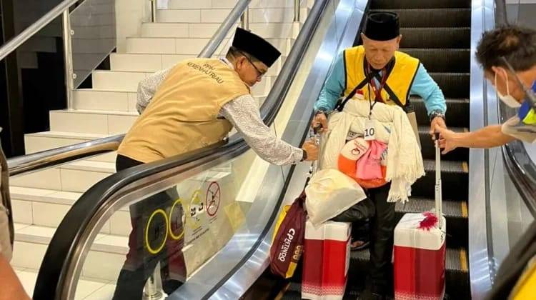 3.091 Jemaah Haji Riau Telah Tiba di Tanah Air