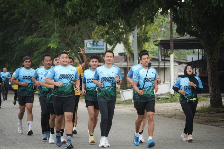 Fun Run 2026 Polres Kuansing Bertabur Doorprize Menarik