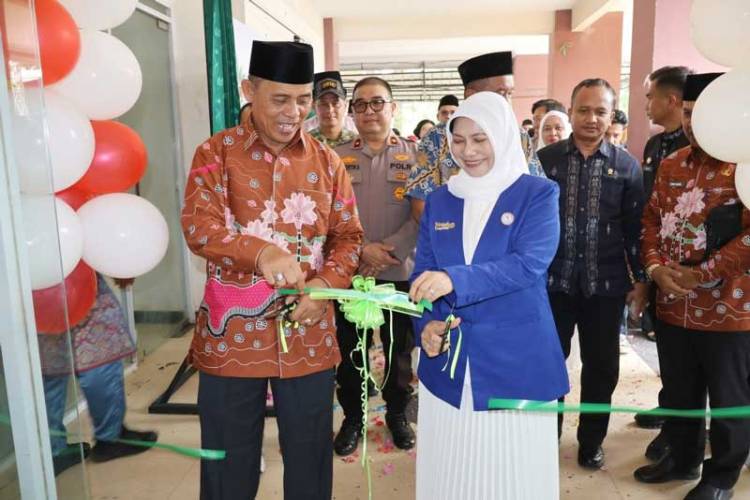 Bupati Launching Sentra UMKM Dekranasda Inhil Hebat