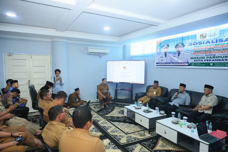 Wako Pekanbaru Dorong Masjid Paripurna Lebih Mandiri