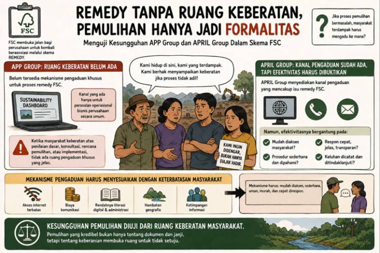 Remedy Tanpa Ruang Keberatan: Menguji Kesungguhan APP Group dan APRIL Group Dalam Skema FSC