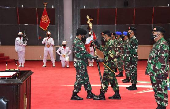 Panglima TNI Pimpin Sertijab Koorsahli, Komandan Puspom, Komandan PMPP dan Kapusdalops