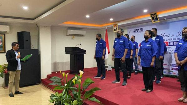Pengda JMSI Maluku periode 2020-2025 Resmi Dilantik