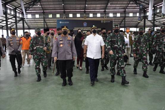 TNI Siap Menambah Nakes Untuk Membantu Pelaksanaan Vaksinasi