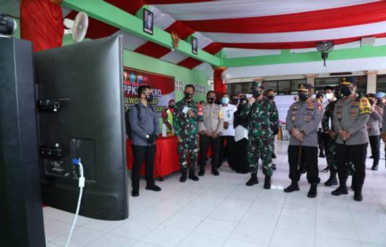 Panglima TNI: PPKM Merupakan Strategi Memutus Mata Rantai Penularan Covid-19