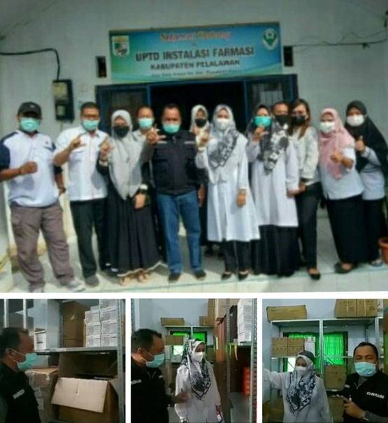 Sejumlah Masalah Terkuak di Sidak Ketua DPRD Pelalawan ke IFK Gudang Obat