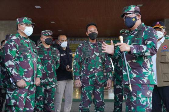 Panglima TNI Sidak Rumkitlap TNI AD, AL dan AU di Jakarta