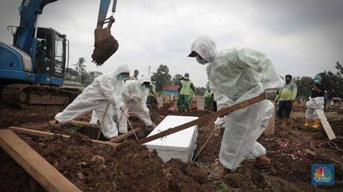 Update Covid-19 RI Tambah 43.479 Kasus, 45.494 Sembuh dan Meninggal 1.893 orang