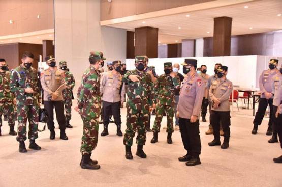Panglima TNI: Tetap Semangat, Jaga Kesehatan, Jaga Jarak dan Hindari Kerumunan