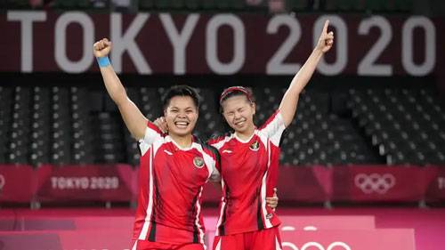 Greysia / Apriyani Tembus Final Olimpiade Tokyo 2020, Media Sosial Banjir Komentar dan Doa
