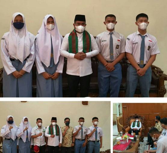 4 Pelajar Pelalawan Wakili Paskibraka Tingkat Propinsi Riau, Ini Pesan Bupati Zukri