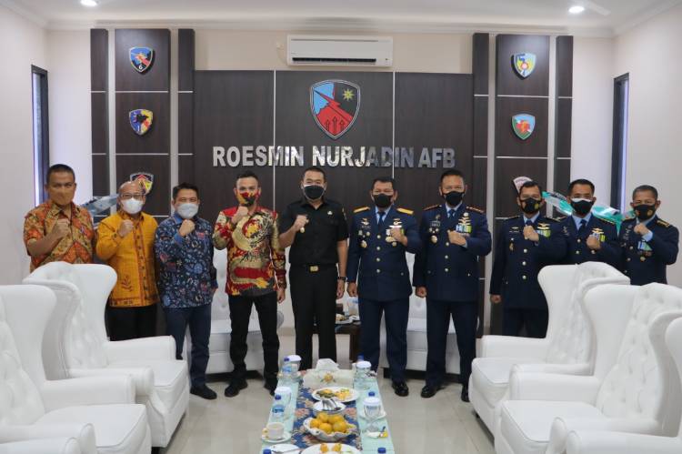 Wakil Gubernur Sumbar Sambangi Danlanud Rsn
