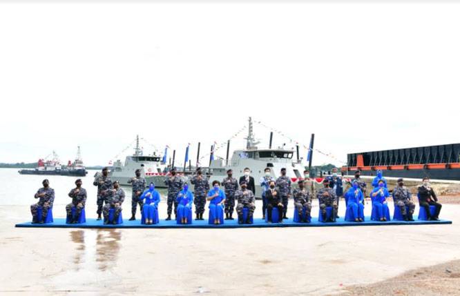 Kapal TNI AL Pandang Perkuat Lanal TBA