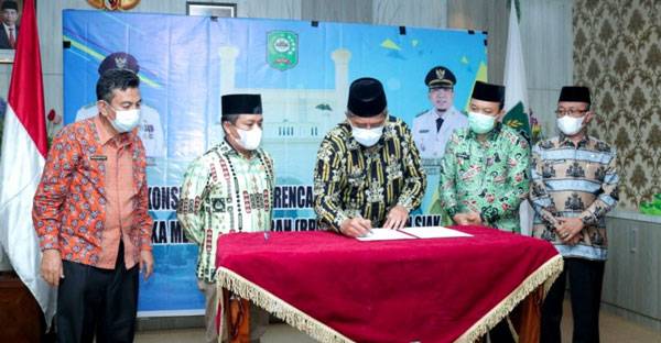 Bupati Alfedri Buka Forum Konsultasi Publik Rancangan Awal RPJMD Kabupaten Siak 2021-2026
