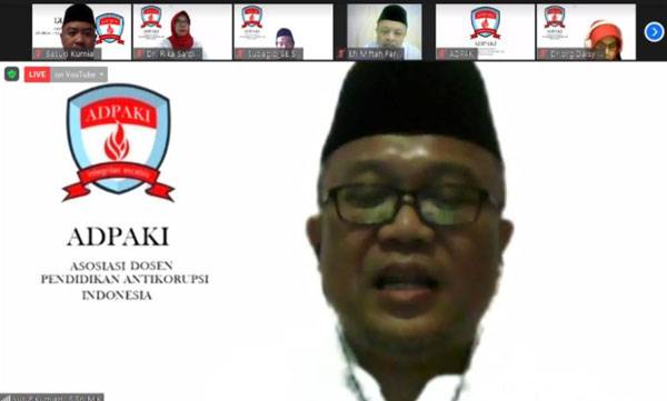 ADPAKI: Masyarakat Kampus Wajib Berkontribusi Wujudkan Indonesia Bebas Korupsi