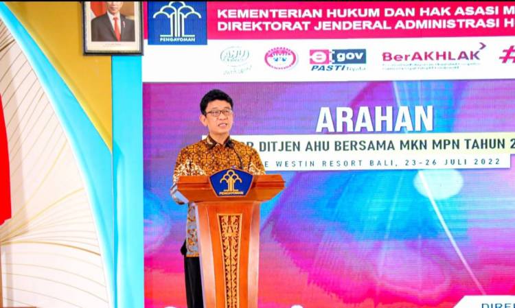 Sinergikan Pengawasan Notaris, Ditjen AHU Kemenkumham Gelar Rakor MPN-MKN