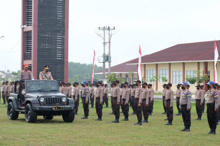 Wakapolda Riau Brigjen Pol Tabana Bangun Resmi Buka Pendidikan 191 Calon Bintara Polri Gelombang II Tahun 2022