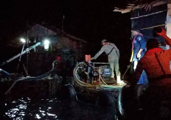 Bakamla RI Turut Patroli Tertibkan Penambang Timah Ilegal di Teluk Kelabat