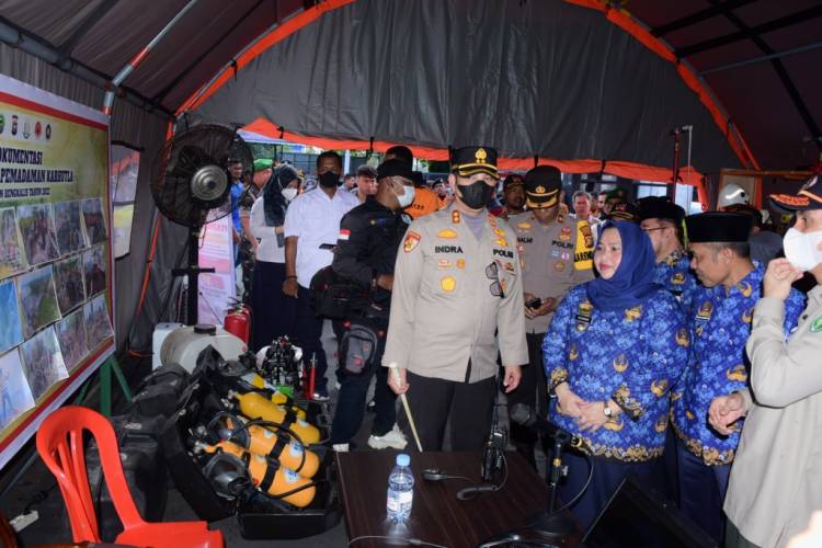 Bupati Bengkalis Kasmarni, Berharap Seluruh Intansi dan Stakeholder Bangun Koordinasi Persiapan Penanganan Karhutla