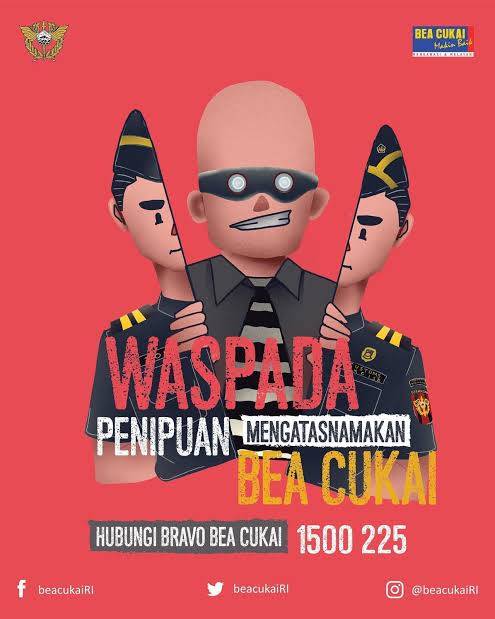 Masyarakat Harap Waspada, Penipuan Catut Nama Bea Cukai, Bermodus Belanja Online, Hadiah Hingga Virtual Account