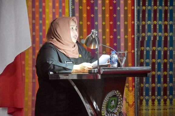 Bupati Kasmarni Sampaikan Jawaban Pandangan Umum Fraksi DPRD tentang Ranperda LPJ APBD 2021