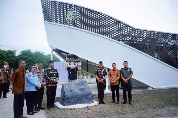 Kejari Siak Resmikan Gedung Loket Tilang, Bupati Alfedri Ini Bagian Reformasi Birokrasi