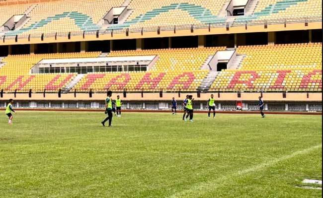 Welcome Back to Pekanbaru, PSPS Gelar Latihan Perdana di Stadion Utama