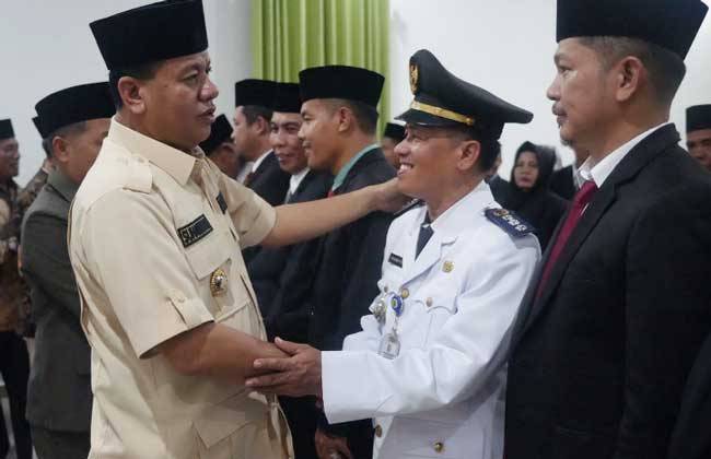 Bupati Kuansing Kembali Lantik Sejumlah Pejabat