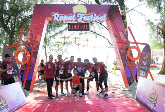 Running 10K Festival Rupat Mampu Sedot Wisatawan Mancanegara