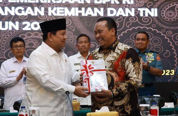 Kemhan-TNI Raih WTP dari BPK, Menhan Prabowo: Ini Pertanggungjawaban atas Amanat Negara kepada Pemerintah