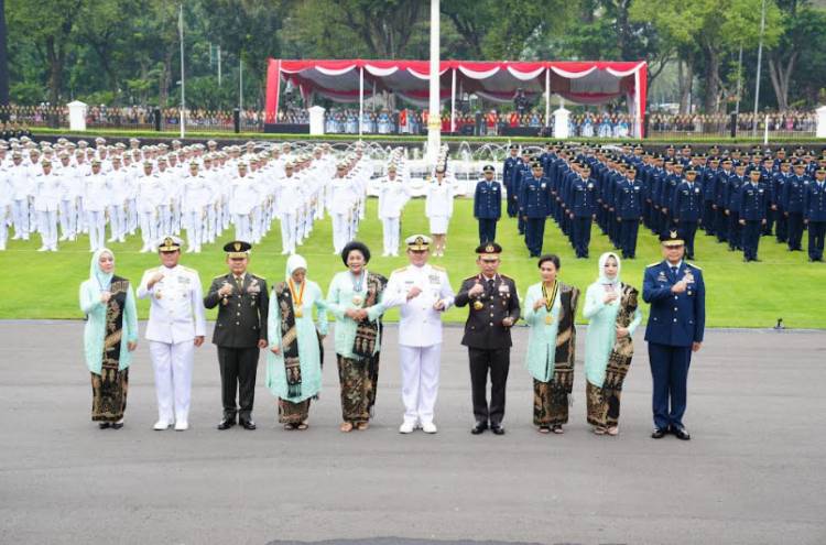 833 Perwira Baru Memulai Masa Bakti Di TNI-Polri