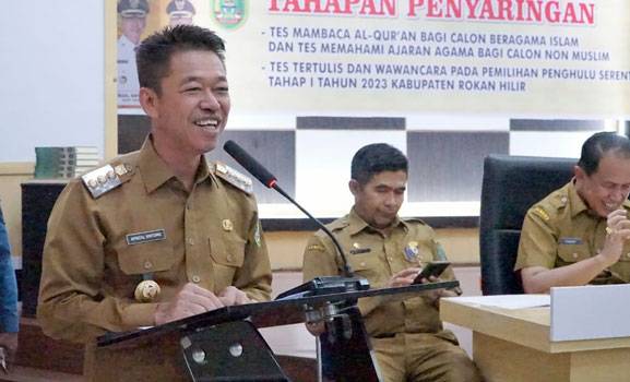 Bupati Rohil Buka Tahap Penyaringan Bakal Calon Penghulu