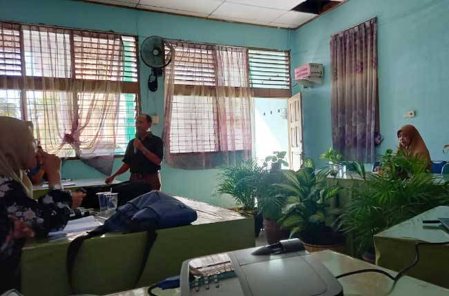 Penguatan IKM di Tahun Kedua, SMPN 1 Bangkinang Kota Taja IHT