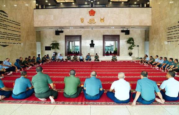 TNI Gelar Doa Bersama Lintas Agama, Untuk Keselamatan Negara dan Bangsa