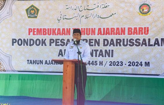 Bupati: Ponpes Darussalam Al Bantani Harapan Penguat Pendidikan Agama di Bengkalis