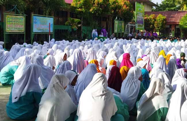 UPT SDN 006 Kubang Jaya Sambut Tahun Baru Islam 1445 H dengan Tausyiyah dan Penampilan Anak Islami