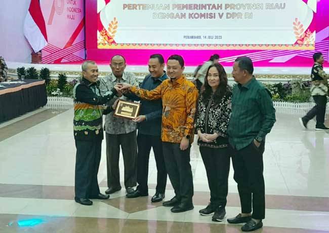 Komisi V Kunjungi Riau, Syahrul Aidi Komit Perjuangkan Aspirasi Daerah