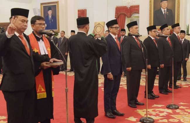 Gantikan Johnny G Plate, Jokowi Lantik Menkominfo Baru