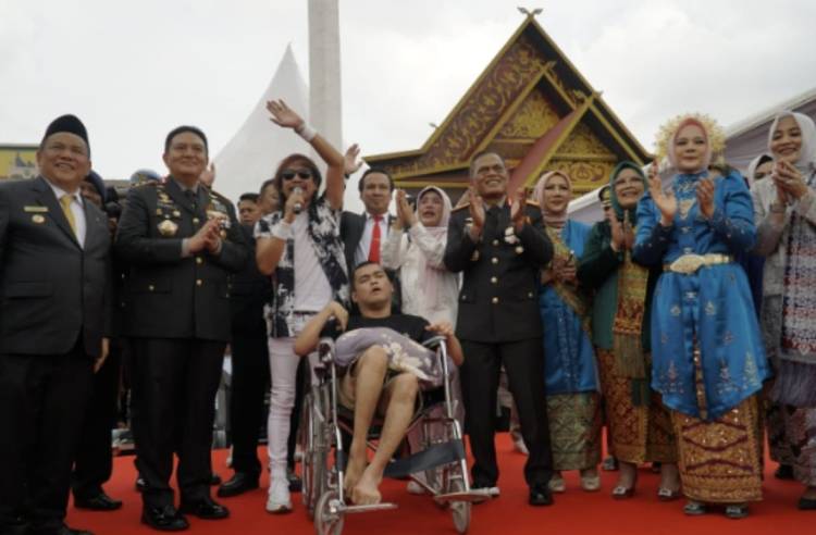 HUT Bhayangkara ke-78 di Riau Dimeriahkan Radja
