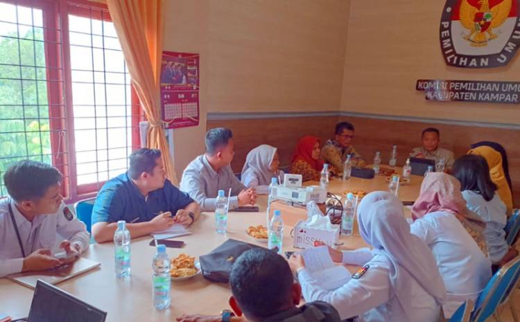 KPU Riau Koordinir Coklit di Daerah Perbatasan, Dilakukan Serentak
