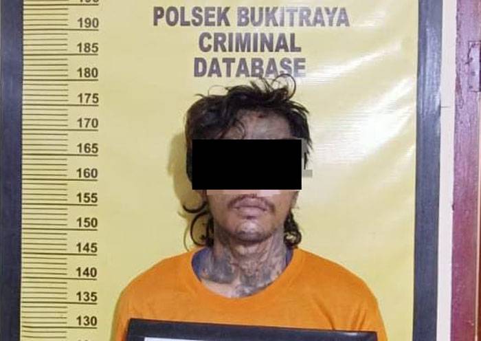 Pelaku Curanmor di Bukitraya Dibekuk Polisi