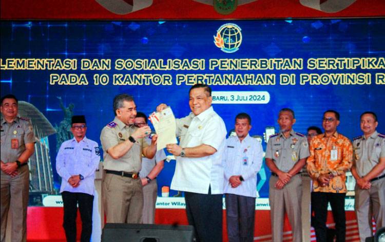 Sosialisasi Layanan Sertipikat Elektronik, Efisiensi dan Transparansi