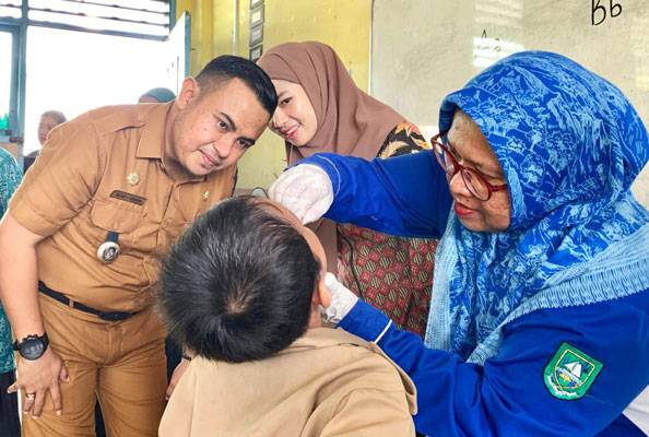 Wujudkan Generasi Bebas Polio di Negeri Bermasa, Kelurahan Damon Gelar PIN Polio Selama 2 Hari