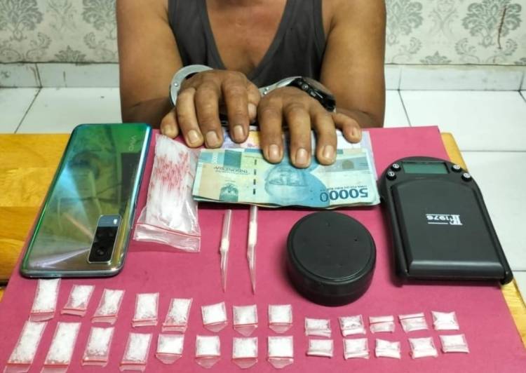 Terduga Pengedar Sabu di Siak Dicokok Polisi