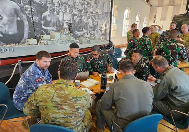Delegasi TNI dan ADF Bahas Latma Keris Woomera 2024