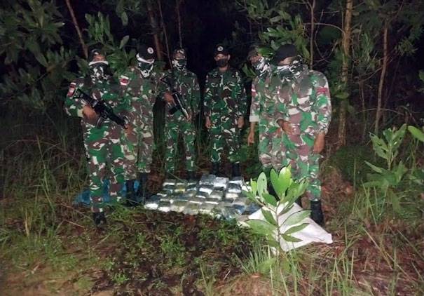 Aksi Cepat TNI Berhasil Gagalkan Penyelundupan 35,9 Kg Sabu dan Ribuan Ekstasi