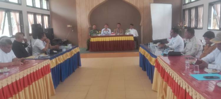 Sukseskan Pacu Jalur, Pemcam Singingi Gelar Rakor Persiapan