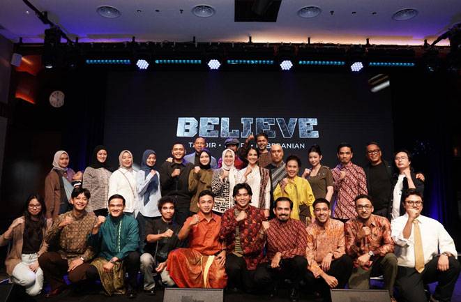 Panglima TNI Hadiri Gala Premiere Film BELIEVE: Kisah Patriotisme Prajurit Yang Menginspirasi