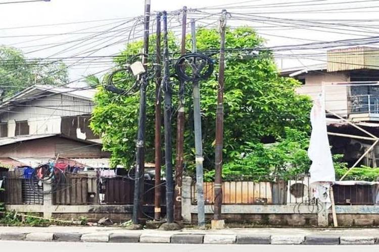 Kabel Semrawut, Pemko Pekanbaru Peringatkan Pemilik Jaringan